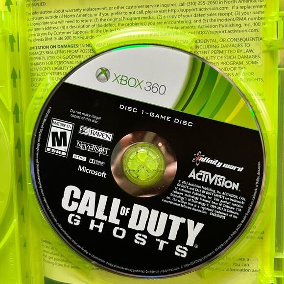CALL of Duty Ghost Game XBOX 360 - Picture 6 of 8